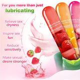 Fruit Flavored Water Based Personal Lubricant Edible Sex Lube 80ML