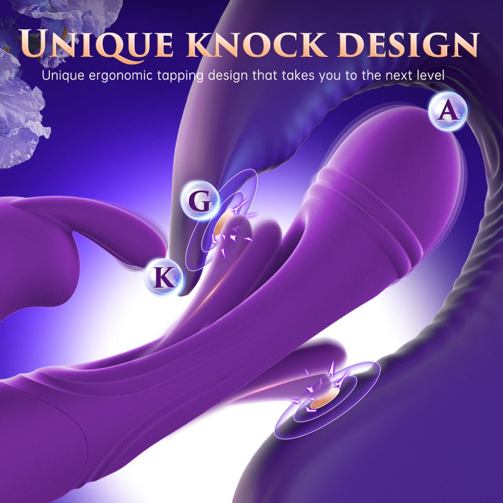 Female G-Spot Vibrator Rabbit Vibrators Multiple Stimulation Sex Toy for Woman