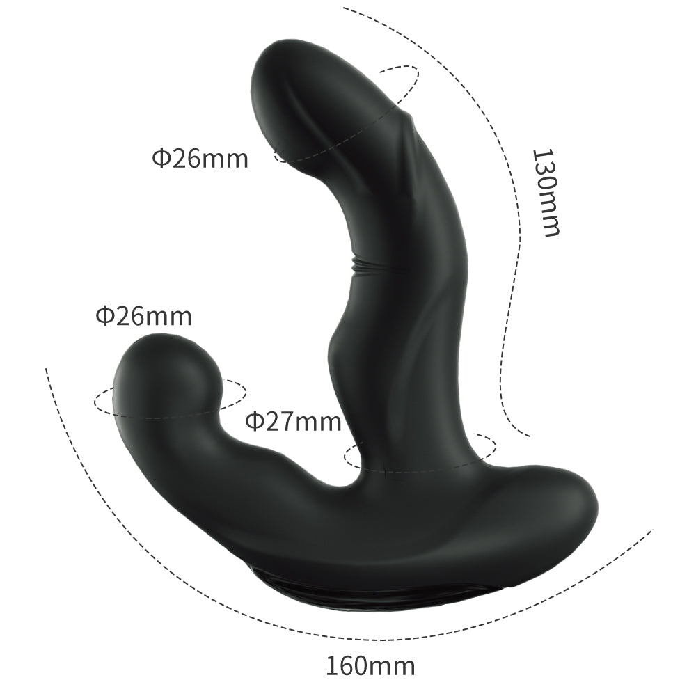 Male Anal Vibraotr 10 Vibrating & Swaying Heating Prostate Massager Butt Plug Anal Sex Toys