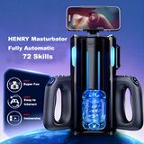 Leten Rocket Launcher Masturbator Male Masturbation Machine with Phone Holder Adult Sex Toys