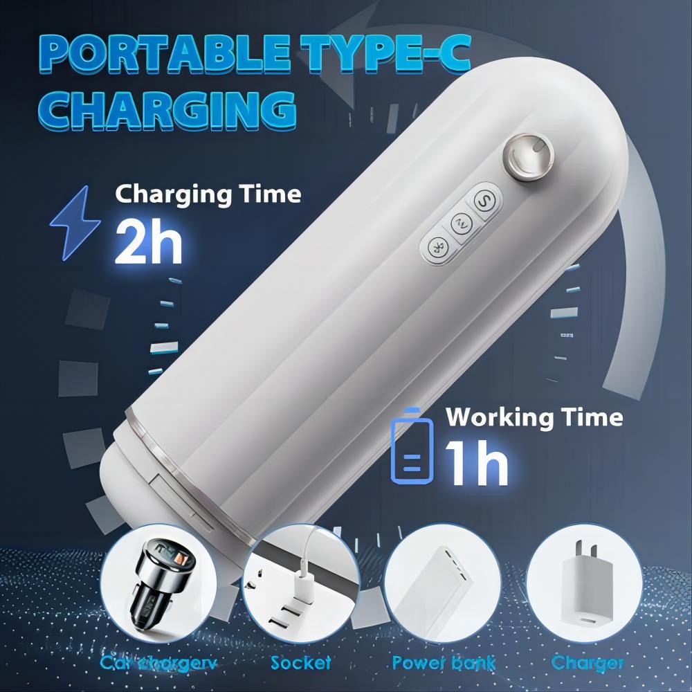 Male Masturbator 10 Vibration Thrusting Heating Stepless Adjusting Masturbation Cup Bluetooth APP Control  Sex Toy