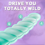 Monster Dildo Fantasy Unicorn Dildos 8.3in Silicone Anal Plug with Suction Cup Adult Toys