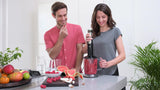 Braun MultiQuick 9 MQ 9187XLI Stabmixer – Pürierstab mit Active PowerDrive Technologie und 5 Zubehrteilen zum Zerkleinern, Stampfen, Rühren und Ice-Crushen, 1200 Watt, schwarz/Edelstahl