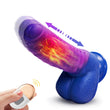 Thrusting Dildo with Intelligent Heating Monater Dildos G-Spot Vibrator Adult Toy