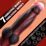 Plus Size Fantasy Monster Dildos Vibrator Sex Toys 8.7 inch Dog Canine Dildos K9 Adult Toy