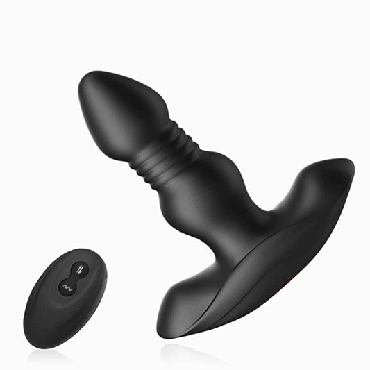 Thrusting Anal Vibrator Remote Control Butt Plug HALE Prostate Massager Sex Toys for Man