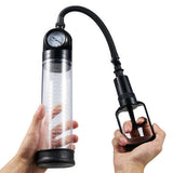 Male Penis Pump Handheld Vacuum Suction Trainer with Panel Adult Toy