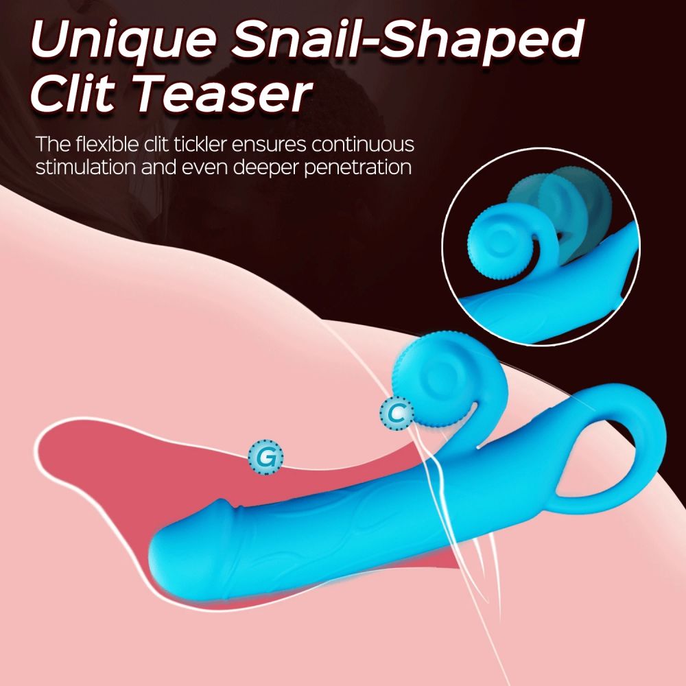 Realistic Dildo Vibrator G-Spot Clit Stimulator Laura Adult Sex Toys for Woman