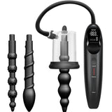 Electric Prostate Massager Vacuum Stimulation Silicone Butt Plug Pump Anal Beads Adult Sex Toys