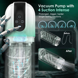 Male Masturbation Cup Boehler Rotating Tongue-Licking Water SPA Masturbator for Man Adult Toys