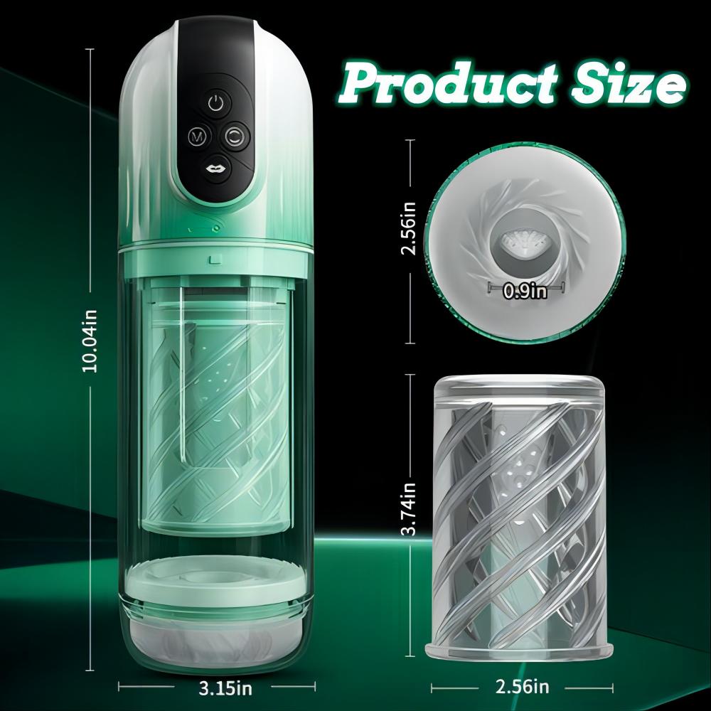 Male Masturbation Cup Boehler Rotating Tongue-Licking Water SPA Masturbator for Man Adult Toys