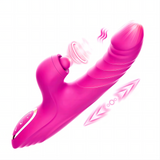 Thrusting Dildo Vibrator for Women G Spot Vibrator Clitoral Sucking Stimulator