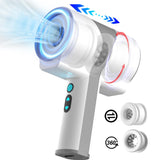 Male Masturbation Cup | Automatic Rotation Vibrations Handheld Masturbator Raiden Adult Sex Toys for Man