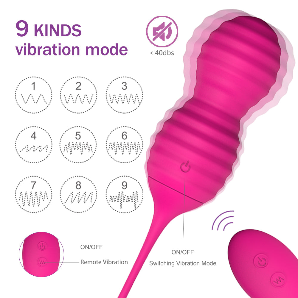 Exercises Kegel Balls Set Ben Wa Ball Remote Control Wearable Vibrators Adult Toys for Woman