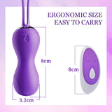 Dual Kegel Exercise Weights Remote Control Vibrating Ben Wa Ball Vibrator Woman Sex Toy