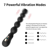 Vibrating Anal Beads Prostate Vaginal Vibrator Adult Sex Toys for Man Woman