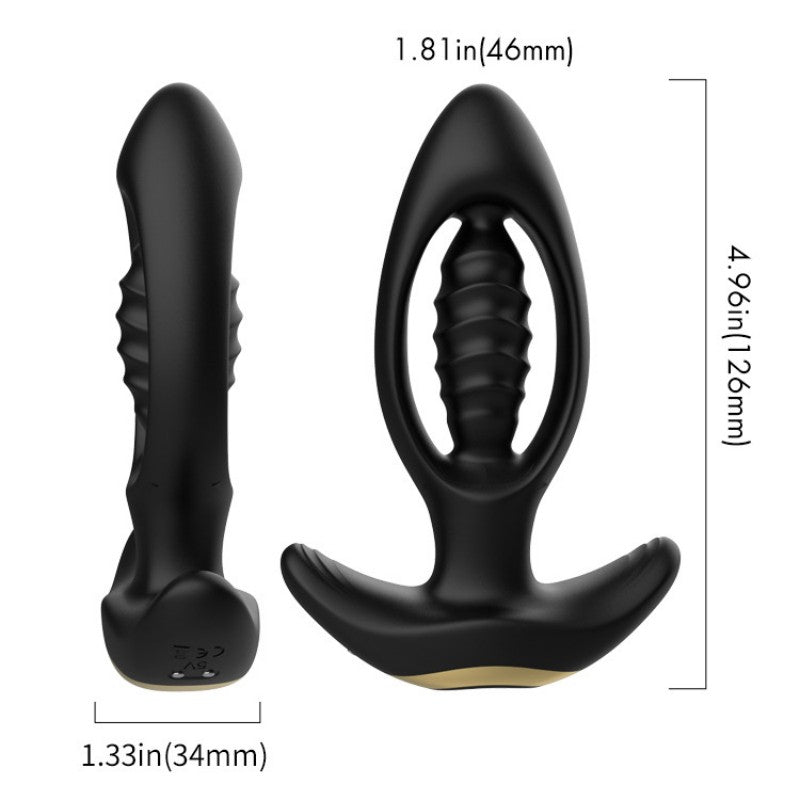 Anal Vibrator Male Prostate Massager Remote Control Butt Plug Adult Sex Toys